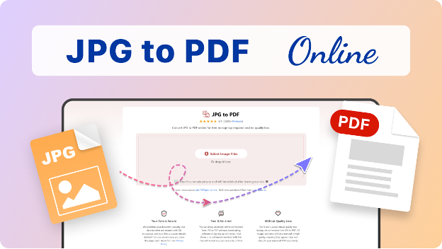 Convert JPG to PDF online free